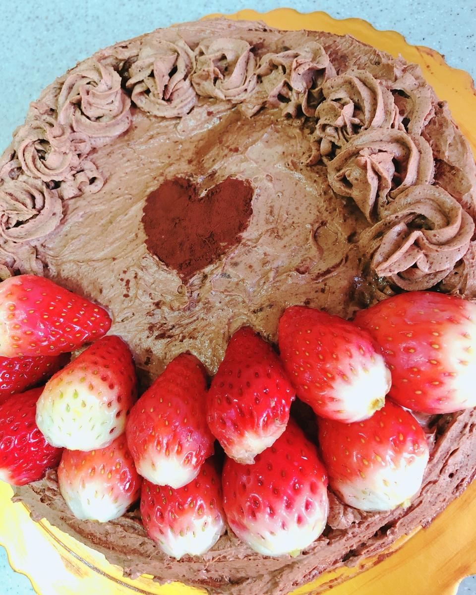 巧克力奶油蛋糕/巧克力奶油的操作手法。/「戚风及其衍生」烘焙视频蛋糕篇2