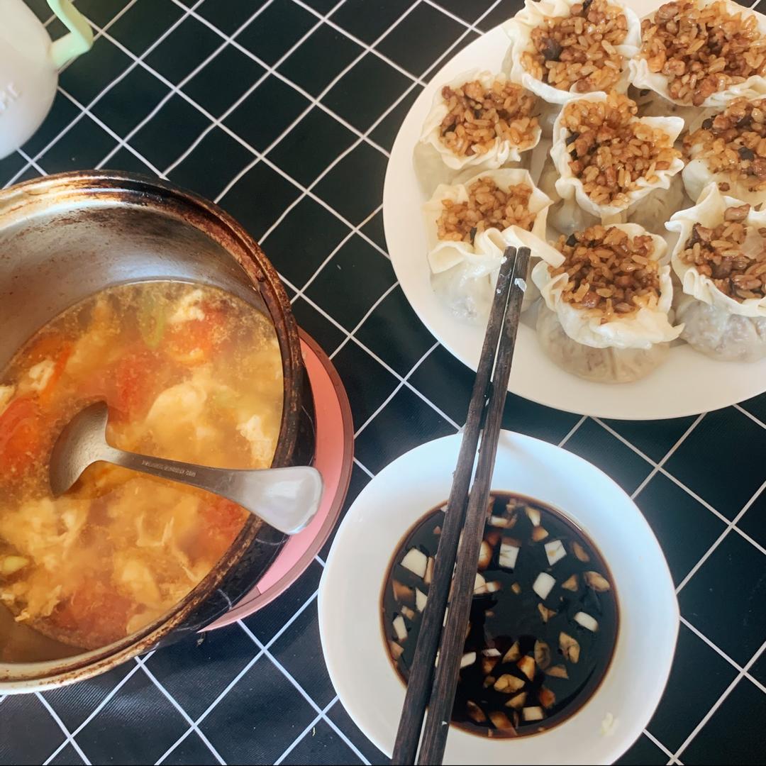 猪肉春笋糯米烧麦