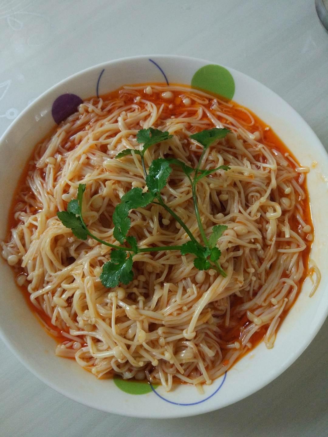 超级下饭菜-红油金针菇