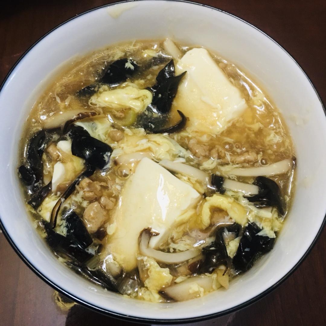豆腐脑（内酯豆腐版）