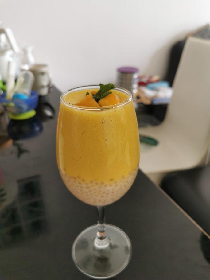 芒果奶昔西米露