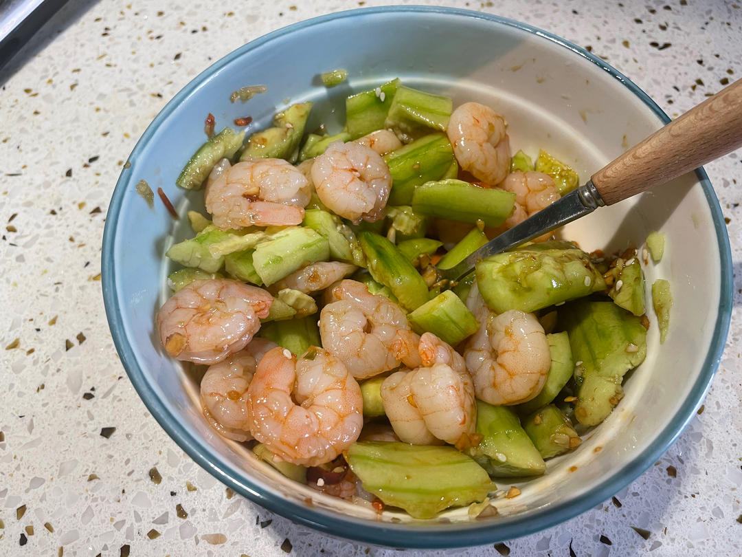 凉拌虾仁
