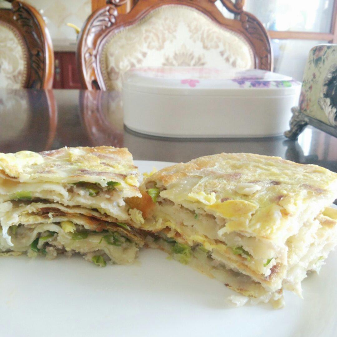 可能是最好吃系列--鸡蛋葱油饼