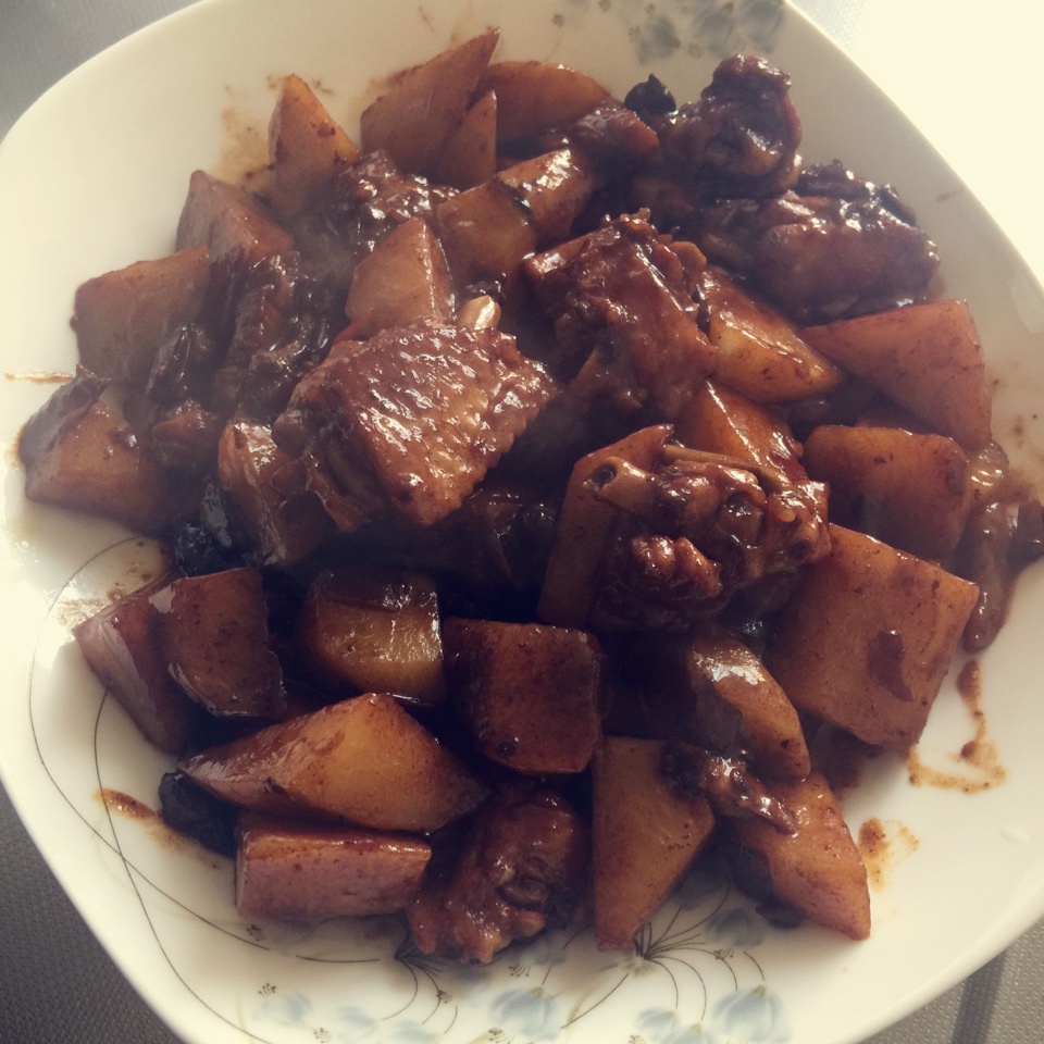 红烧土豆鸡块
