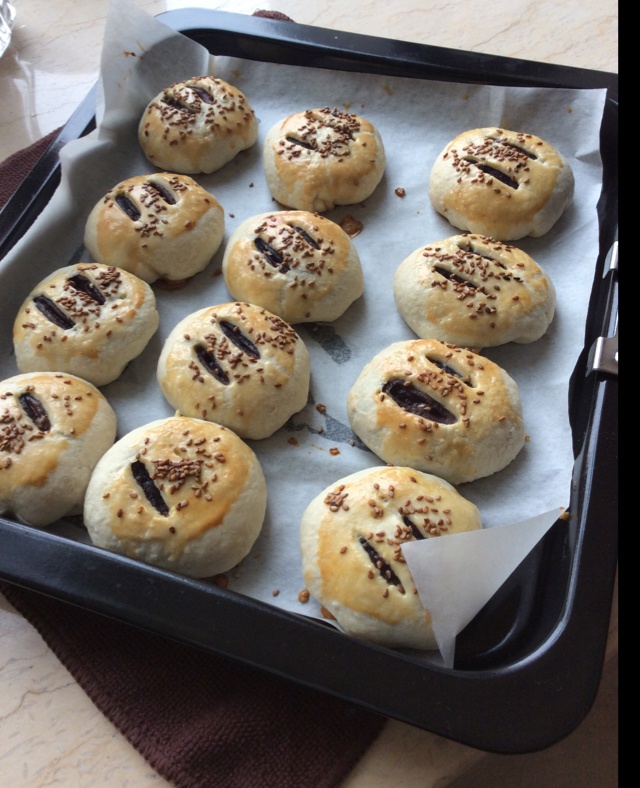 老婆饼之豆沙馅