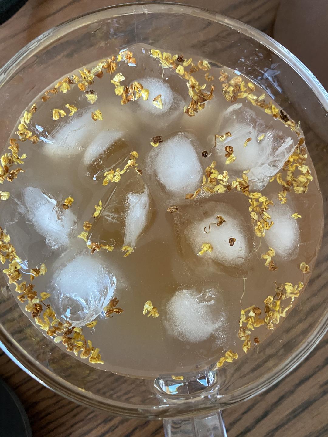 夏日雪梨桂花饮的做法