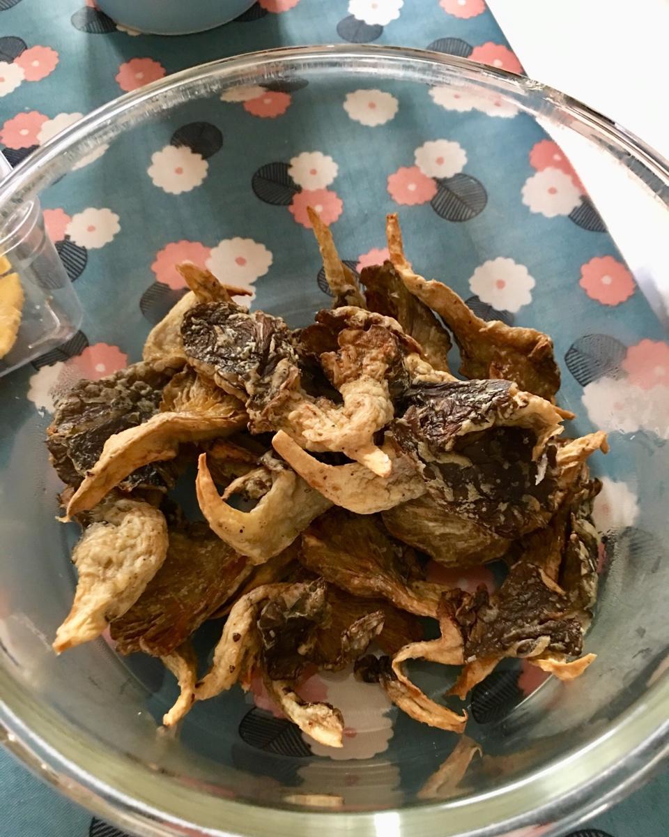 空气炸锅版孜然蘑菇