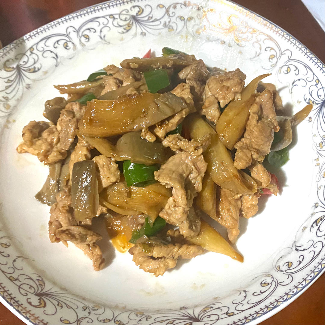 平菇炒肉（鲜香）