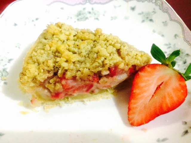 香酥草莓派