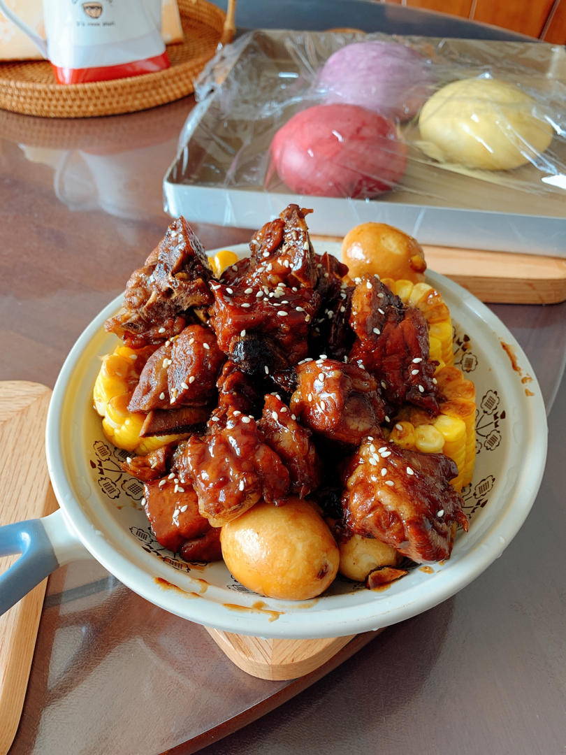 糖醋排骨/糖醋小排（不放油）（12345口诀做出正宗上海本帮）