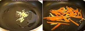 青椒豆干炒牛肉丝的做法 步骤5