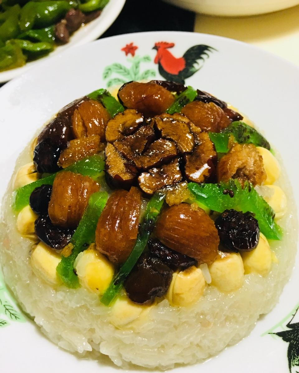 蜜汁八宝饭