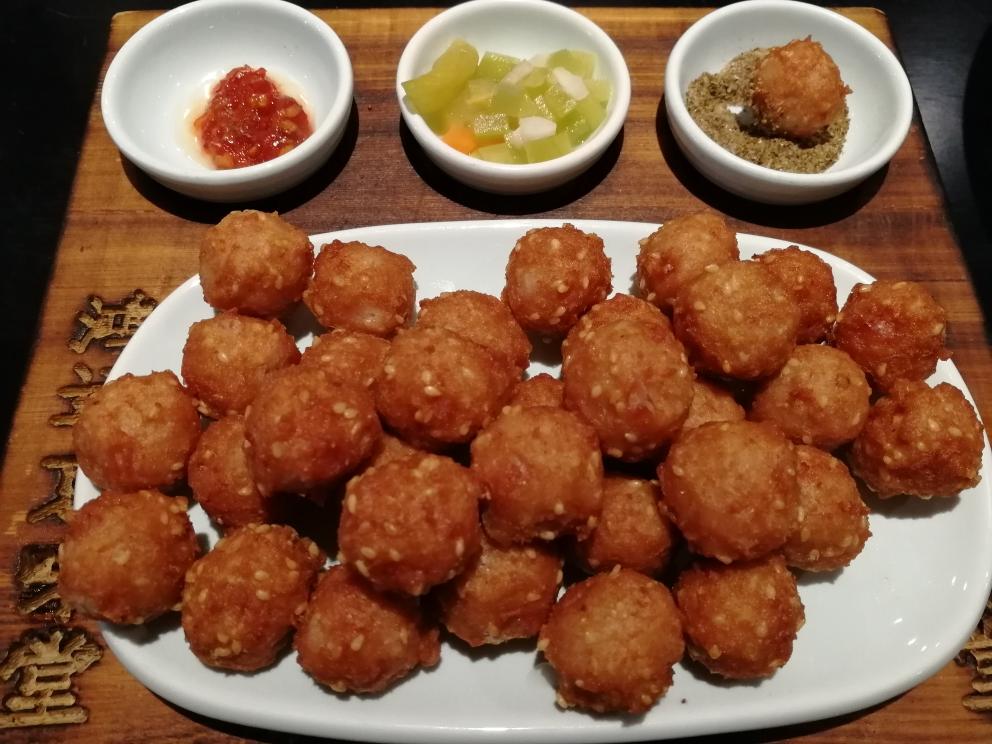 干炸丸子