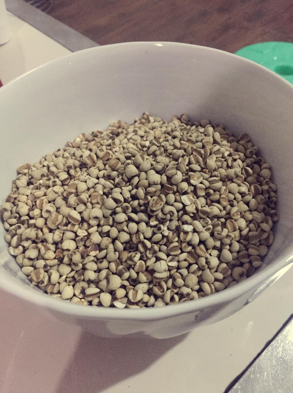 炒薏仁~~可以泡着喝的美白饮