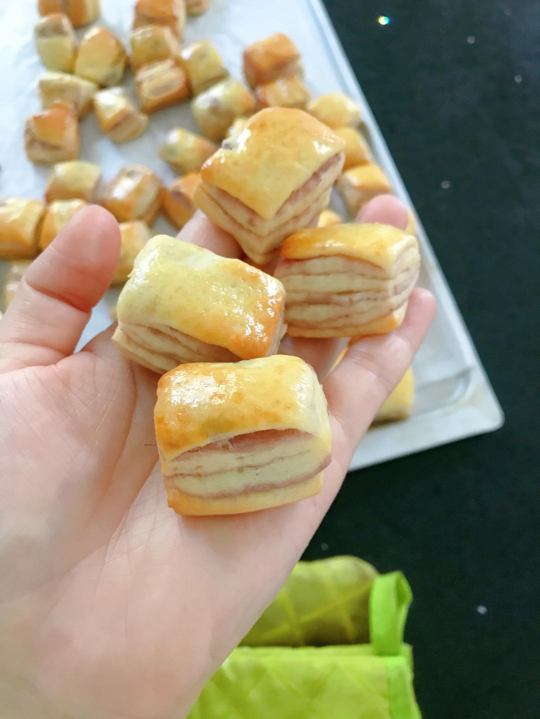 红豆沙奶香小方面包‼️一口一个超可爱