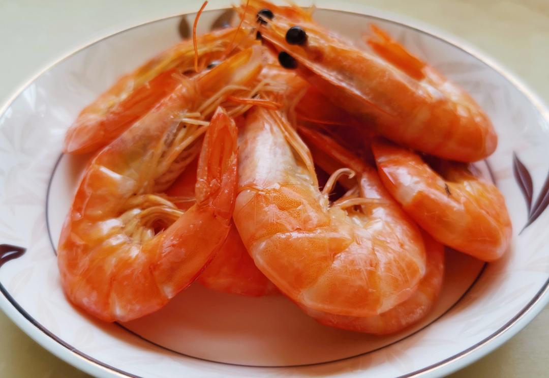 真水无香做的极简水煮大虾