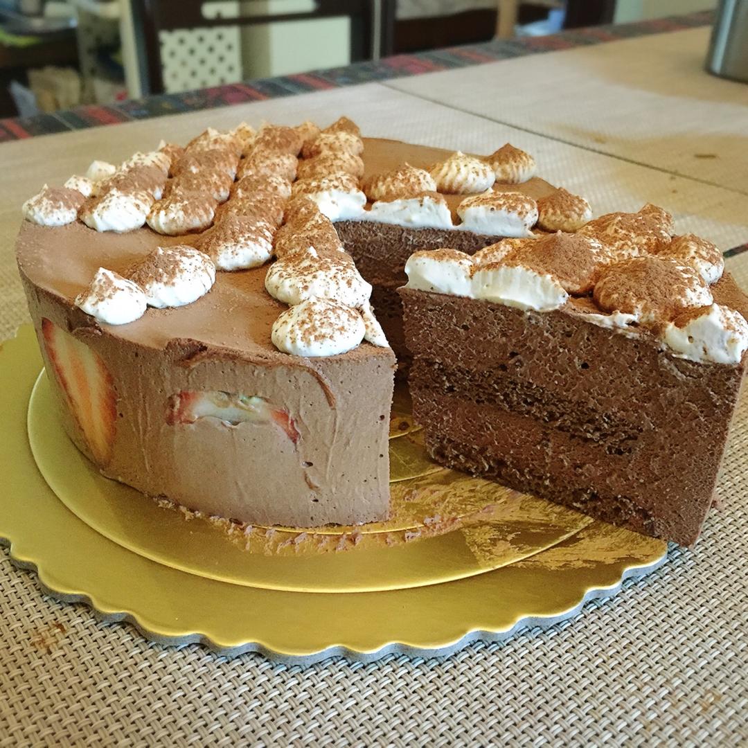 浓郁巧克力慕斯蛋糕（6寸）