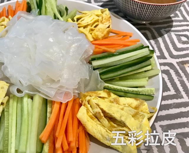 【经典东北菜】五彩大拉皮的做法