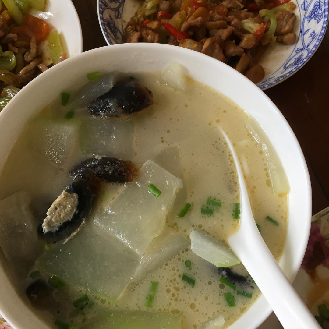 皮蛋冬瓜汤