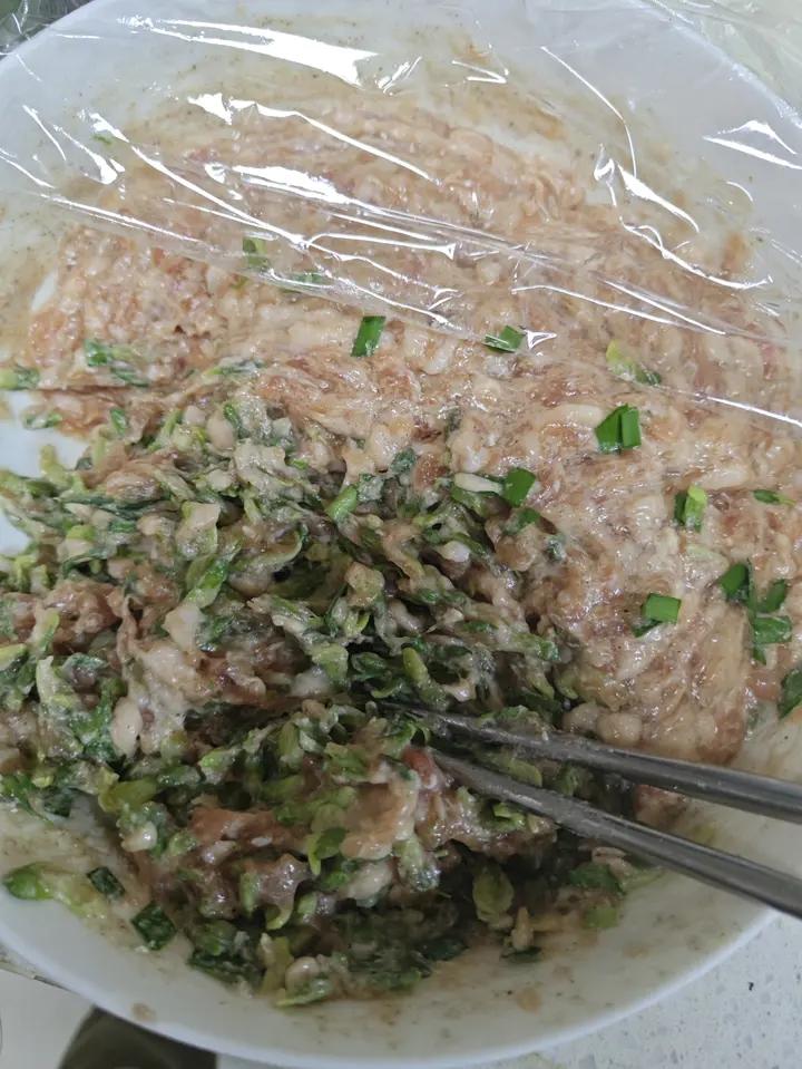 春日时令配方🌸槐花饺子馅（包子馅）｜咬一口满嘴槐花香