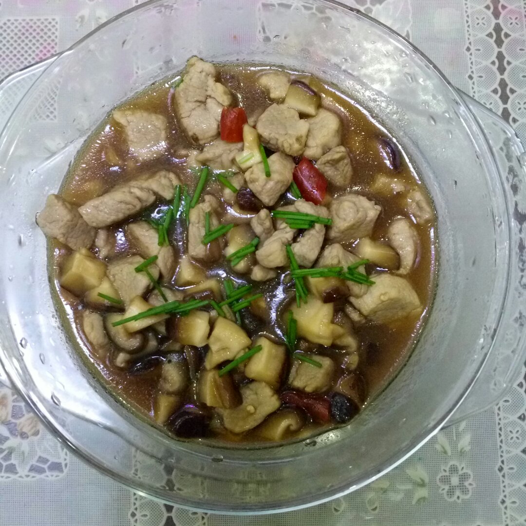 蚝油香菇丁 Shiitake mushroom in oyster sauce