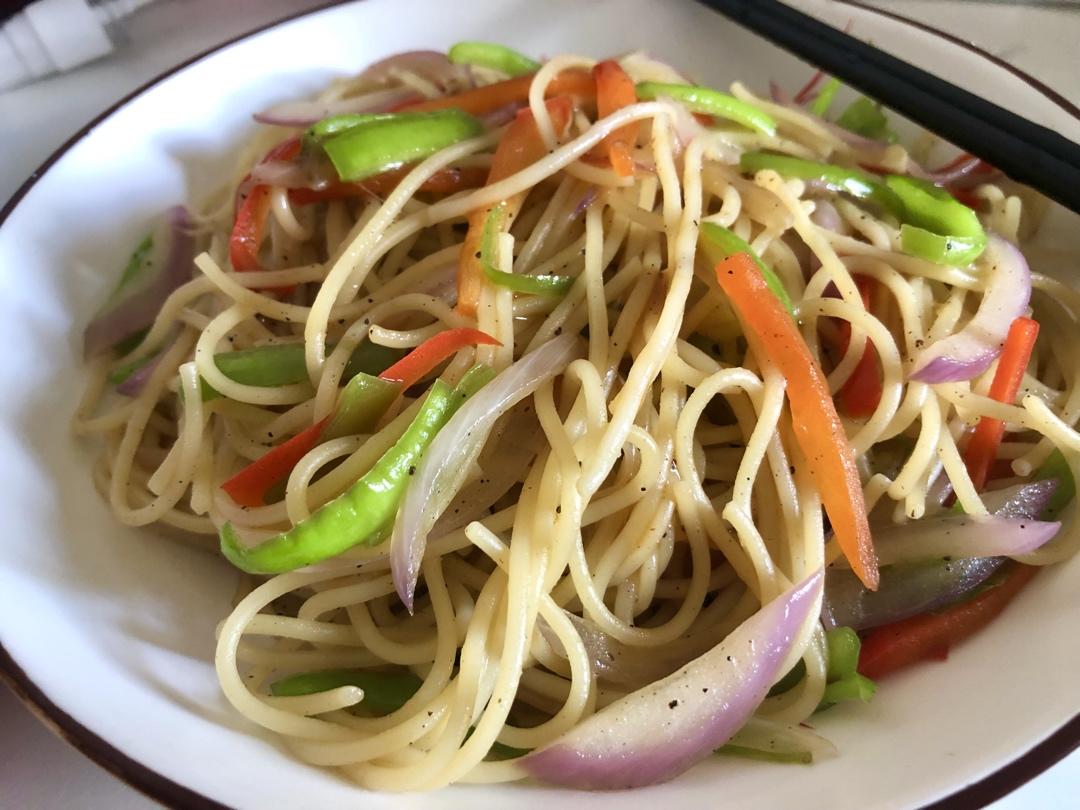 黑椒意大利面