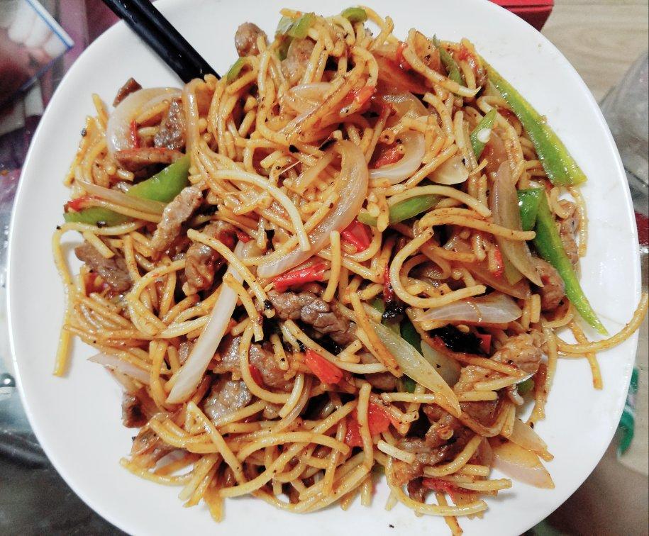 黑椒牛柳意面