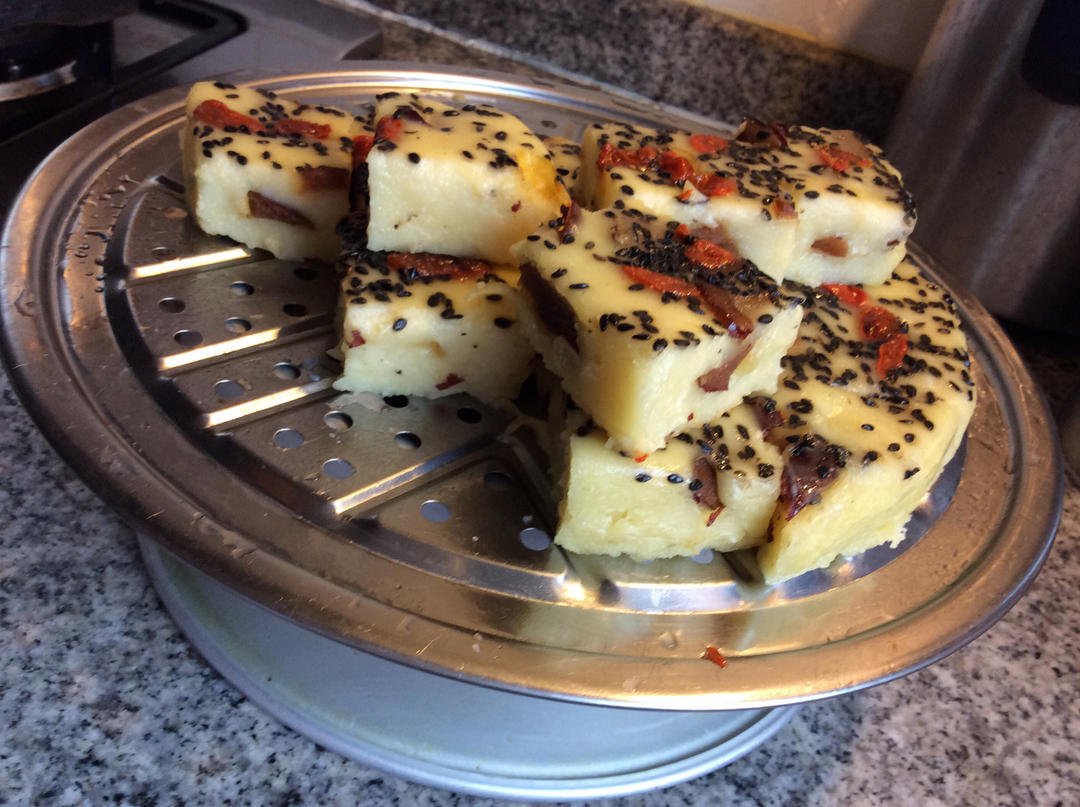 免揉面❗搅一搅一次成功的贵妃糕✨软糯香甜