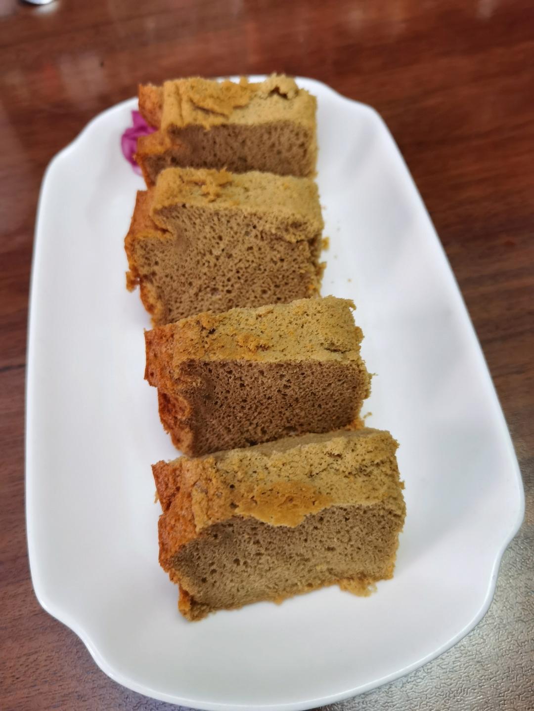 Q润咖啡戚风蛋糕