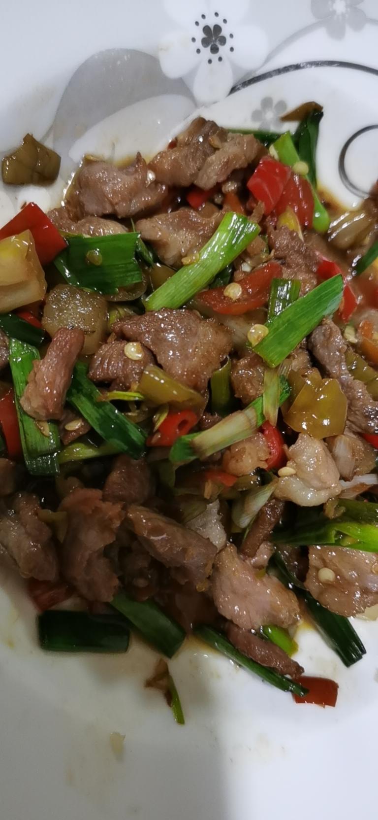 酸辣椒/浸辣椒炒肉