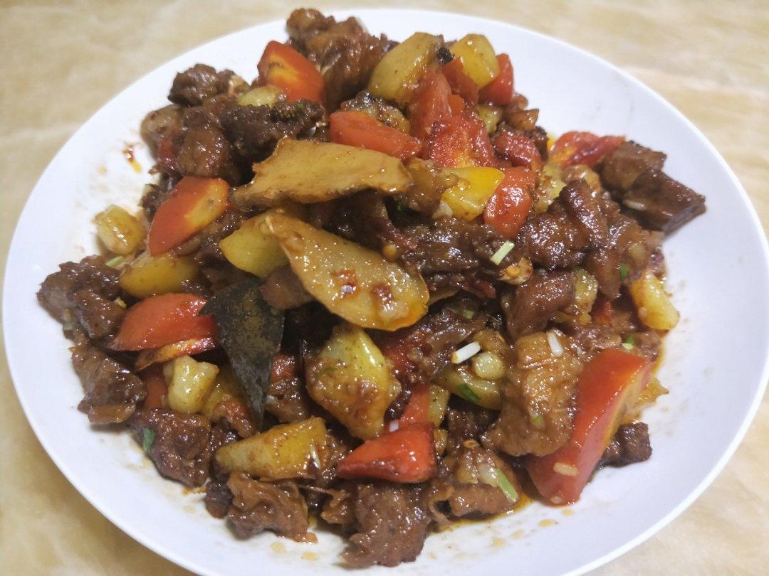 土豆烧牛肉