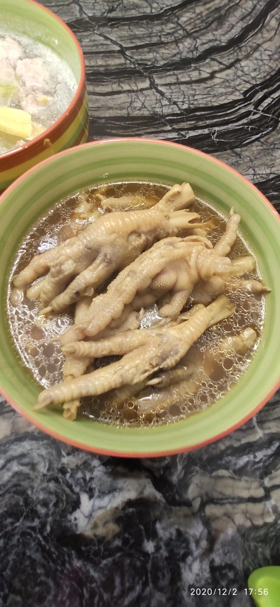 高压锅卤鸡爪