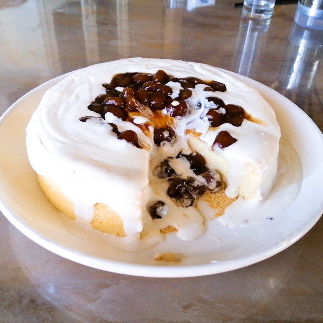 黑糖珍珠爆浆蛋糕