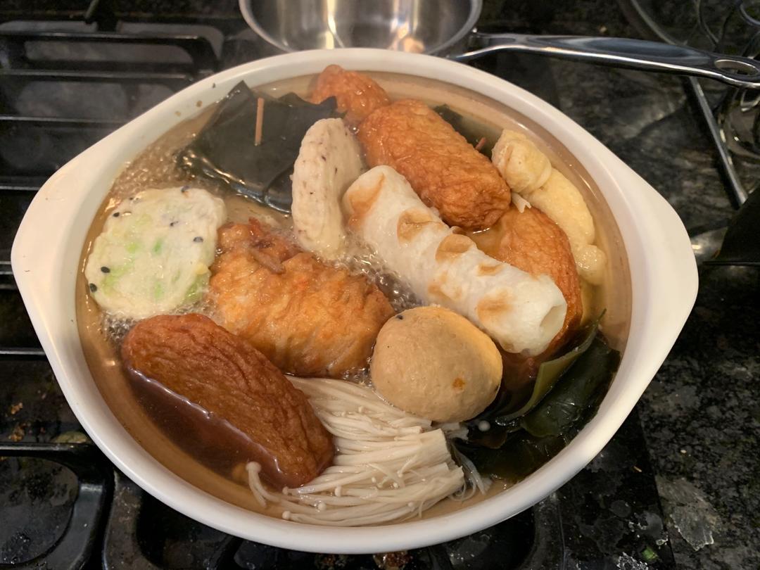关东煮：日式高汤、甜不辣、福袋制作【曼食慢语】