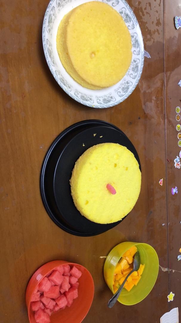 6寸戚风蛋糕（2蛋）