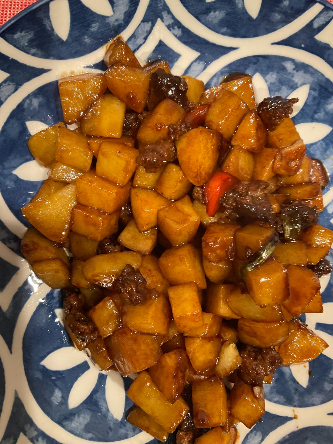 超级下饭的肉沫炒土豆！