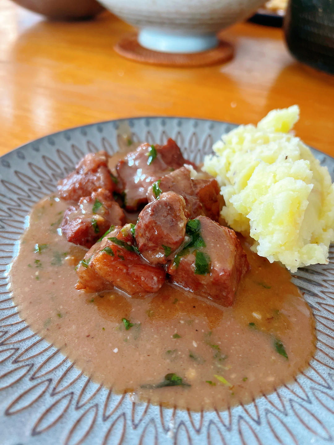 法式红酒牛肉带sause