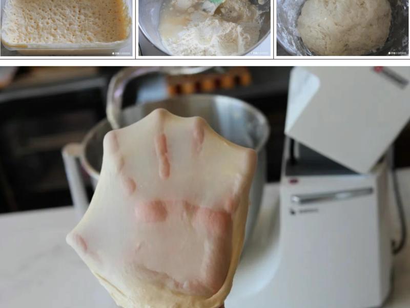 纯奶手撕吐司的做法 步骤1