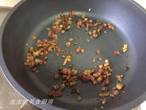 生炒腊味糯米饭的做法 步骤3