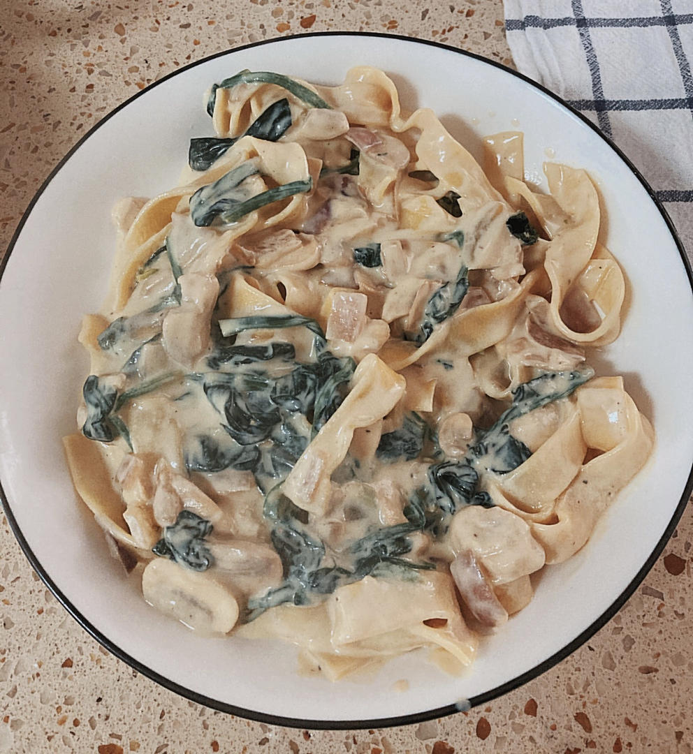 万能豆腐意面酱🧄Tofu Alfredo
