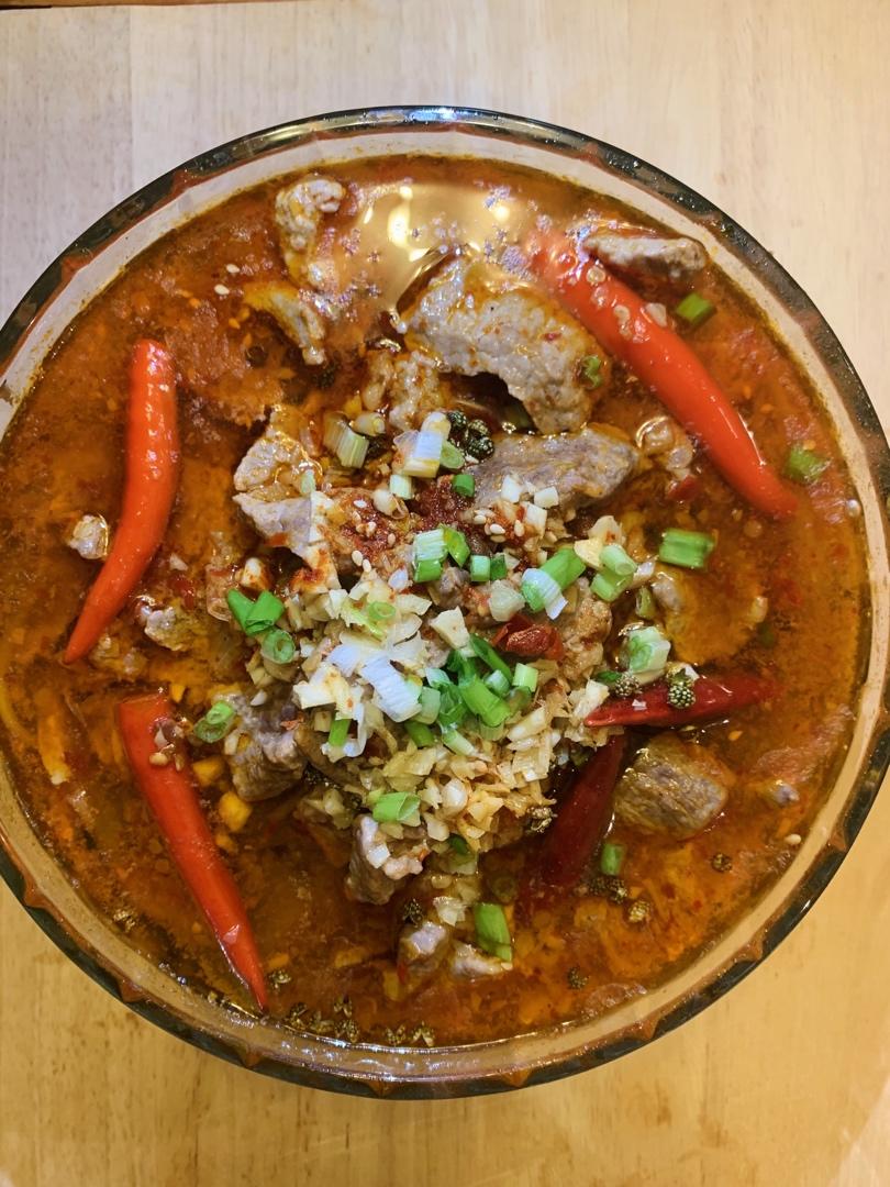 水煮牛肉（详细带图-家庭版）