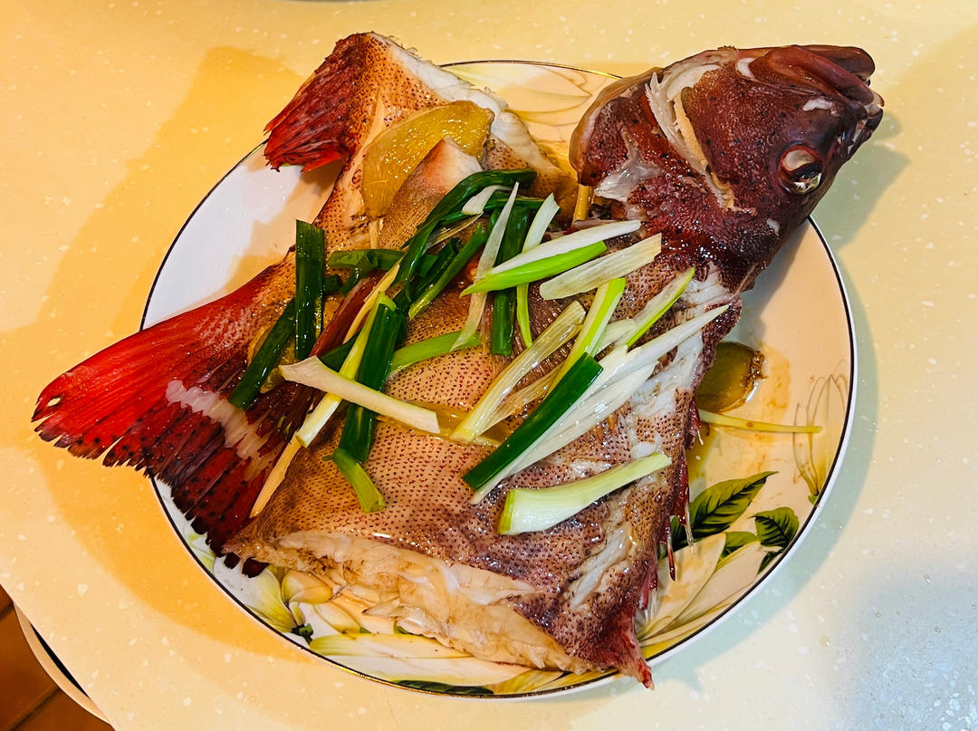 【0526】清蒸东星斑（含蒸鱼豉油做法）  <302小厨房>