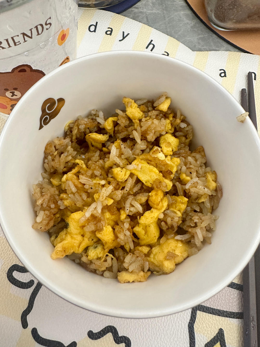 好吃到停不下来的酱油蛋炒饭