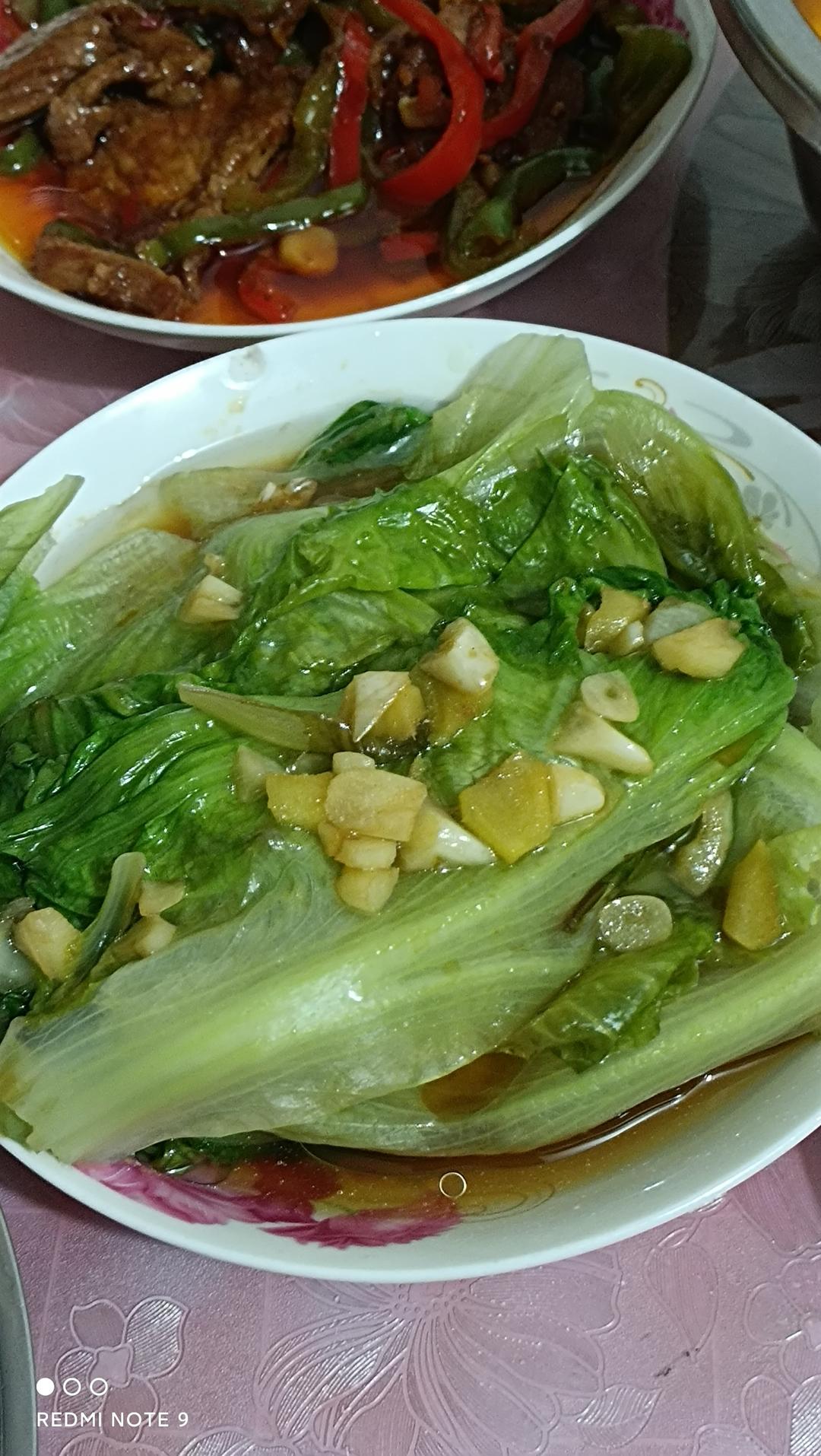 蚝油生菜