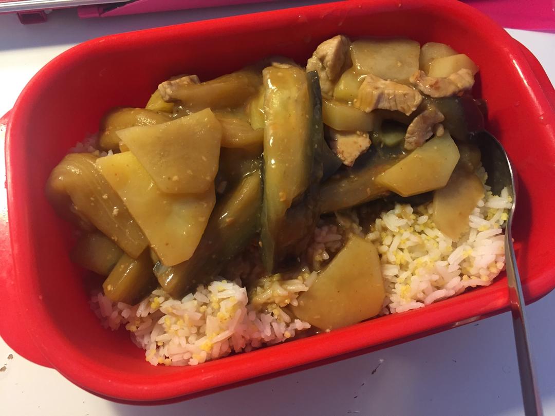 土豆烧茄子&茄子烧土豆