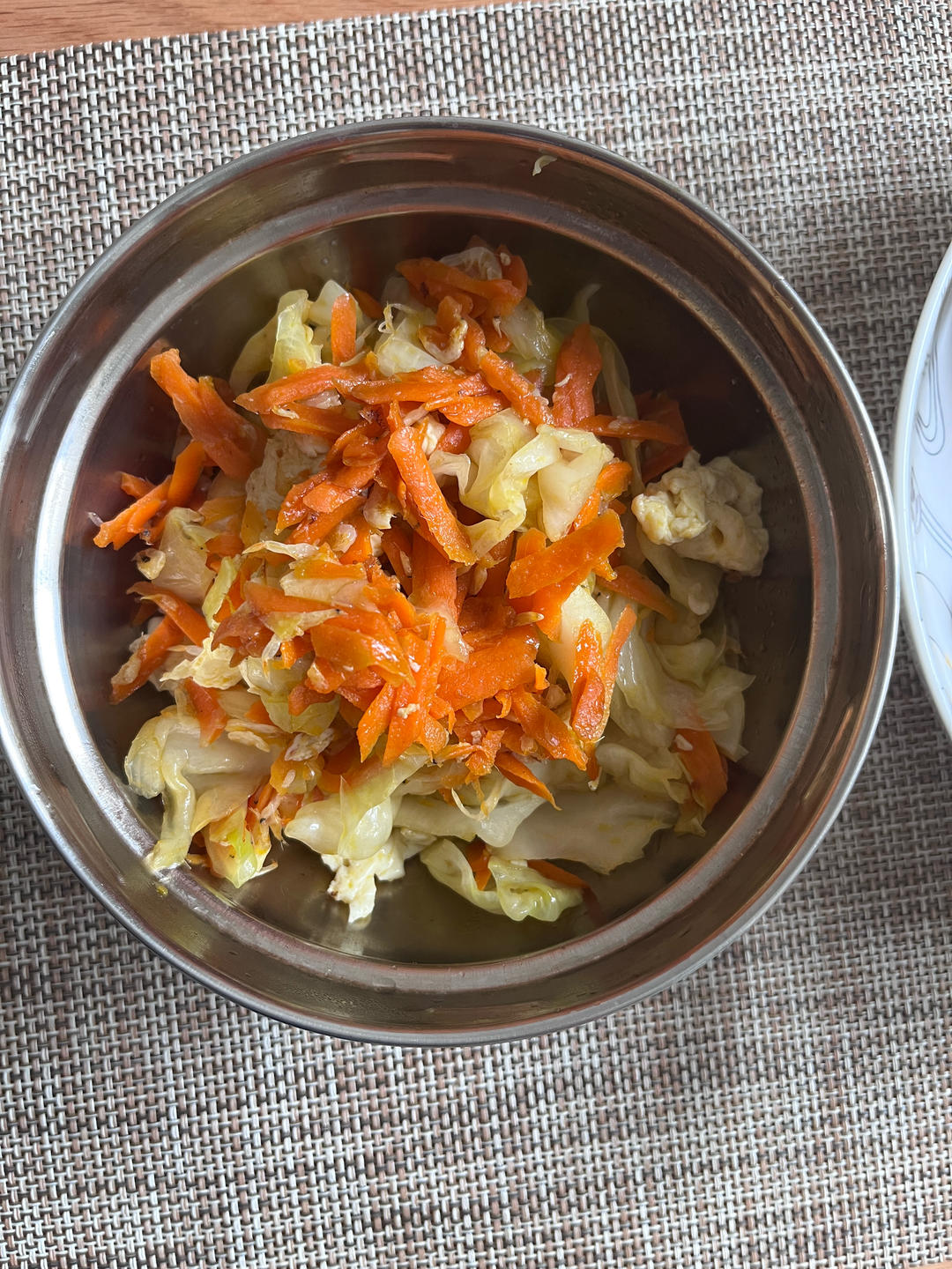鸡蛋🥚胡萝卜🥕炒包菜