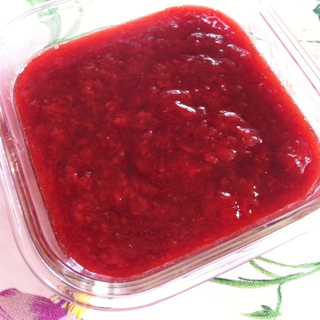自制无添加草莓酱