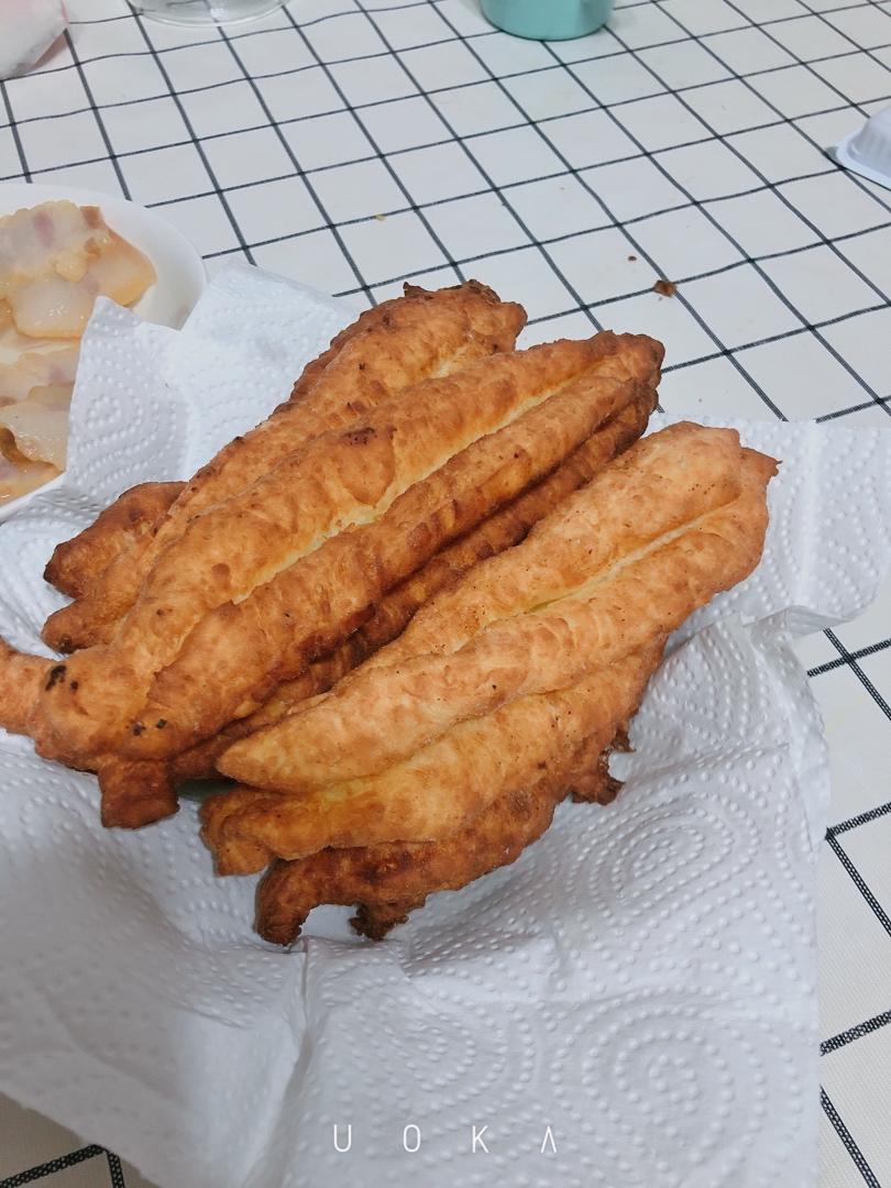 快手早餐～自制油条（酵母版，不含泡打粉、膨松剂）