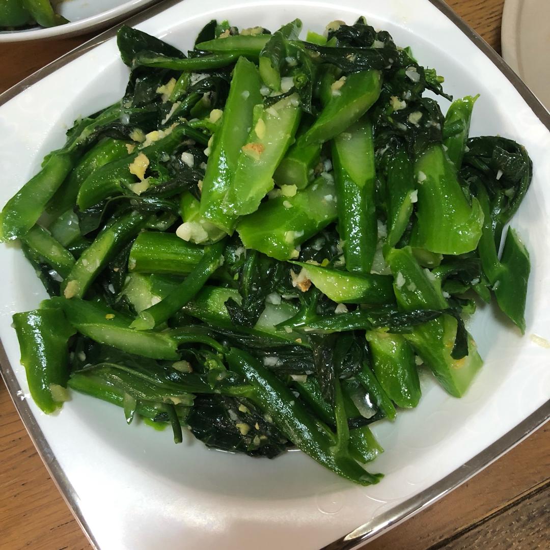 姜汁炒芥兰