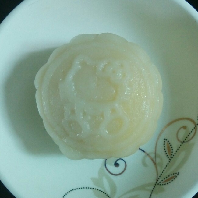 传说中的大班冰皮月饼 终于能尝到啦～